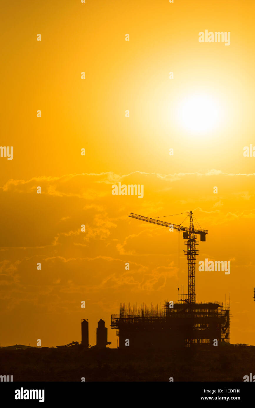 construction Zimbabwe Africa large scale factory Stock Photo Alamy