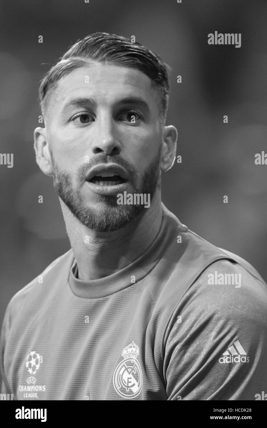 SERGIO RAMOS - REAL MADRID DEFENDER Stock Photo - Alamy