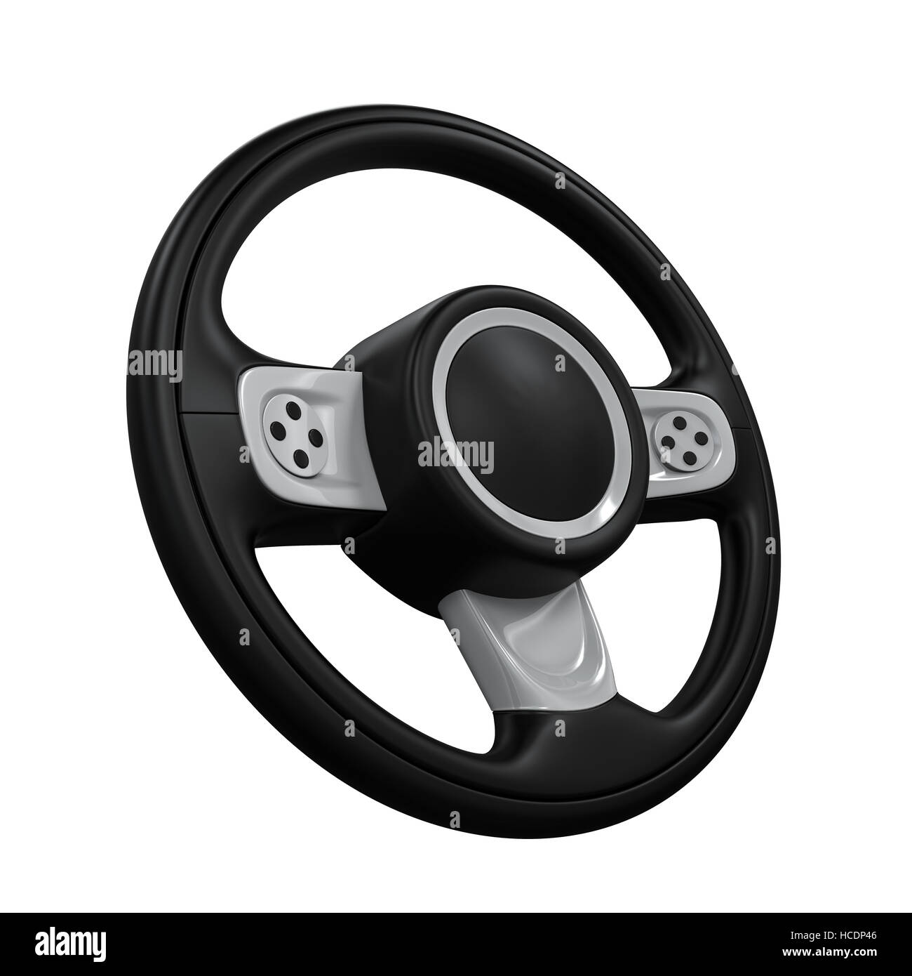 Steering Wheel Isolated Stock Photo - Alamy