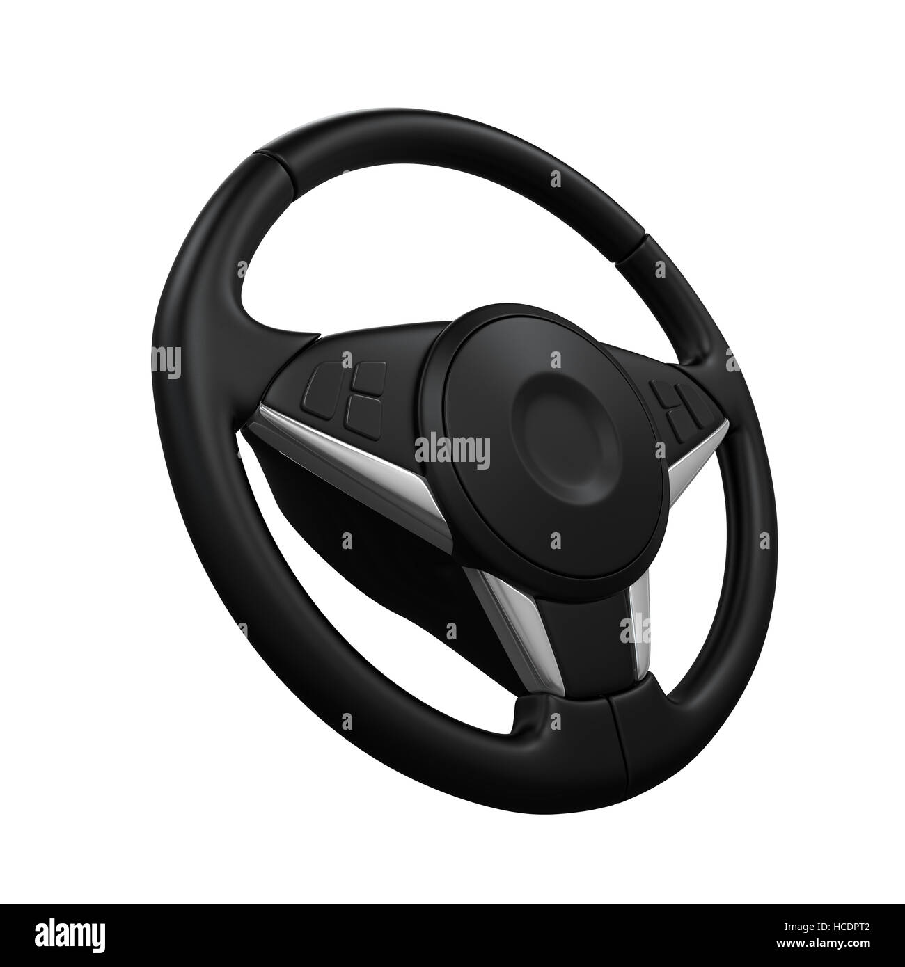 Steering Wheel Isolated Stock Photo - Alamy