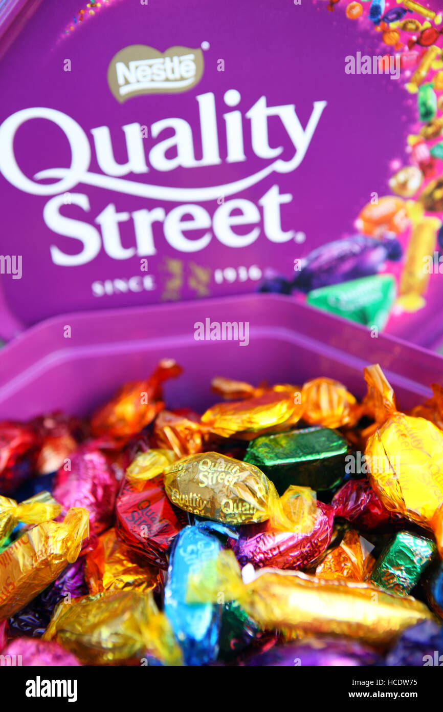 Quality Street Chocolates Stock Photo Alamy