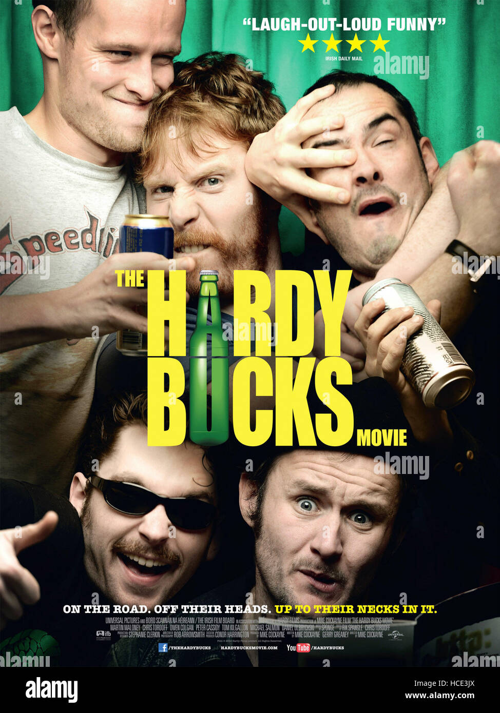 THE HARDY BUCKS MOVIE, Irish poster art, clockwise from top left: Owen ...