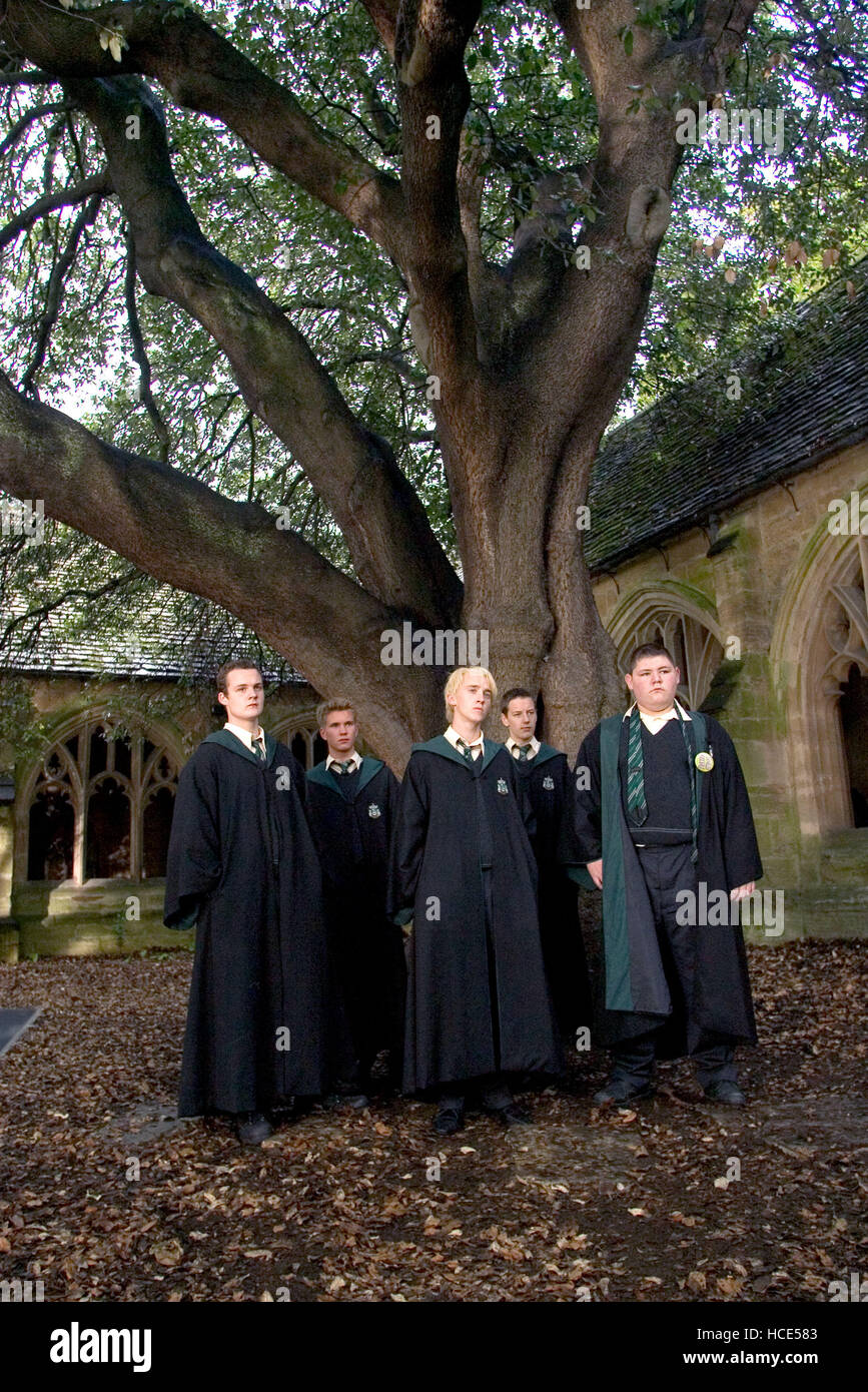 HARRY POTTER AND THE GOBLET OF FIRE, front row: Joshua Herdman, Tom