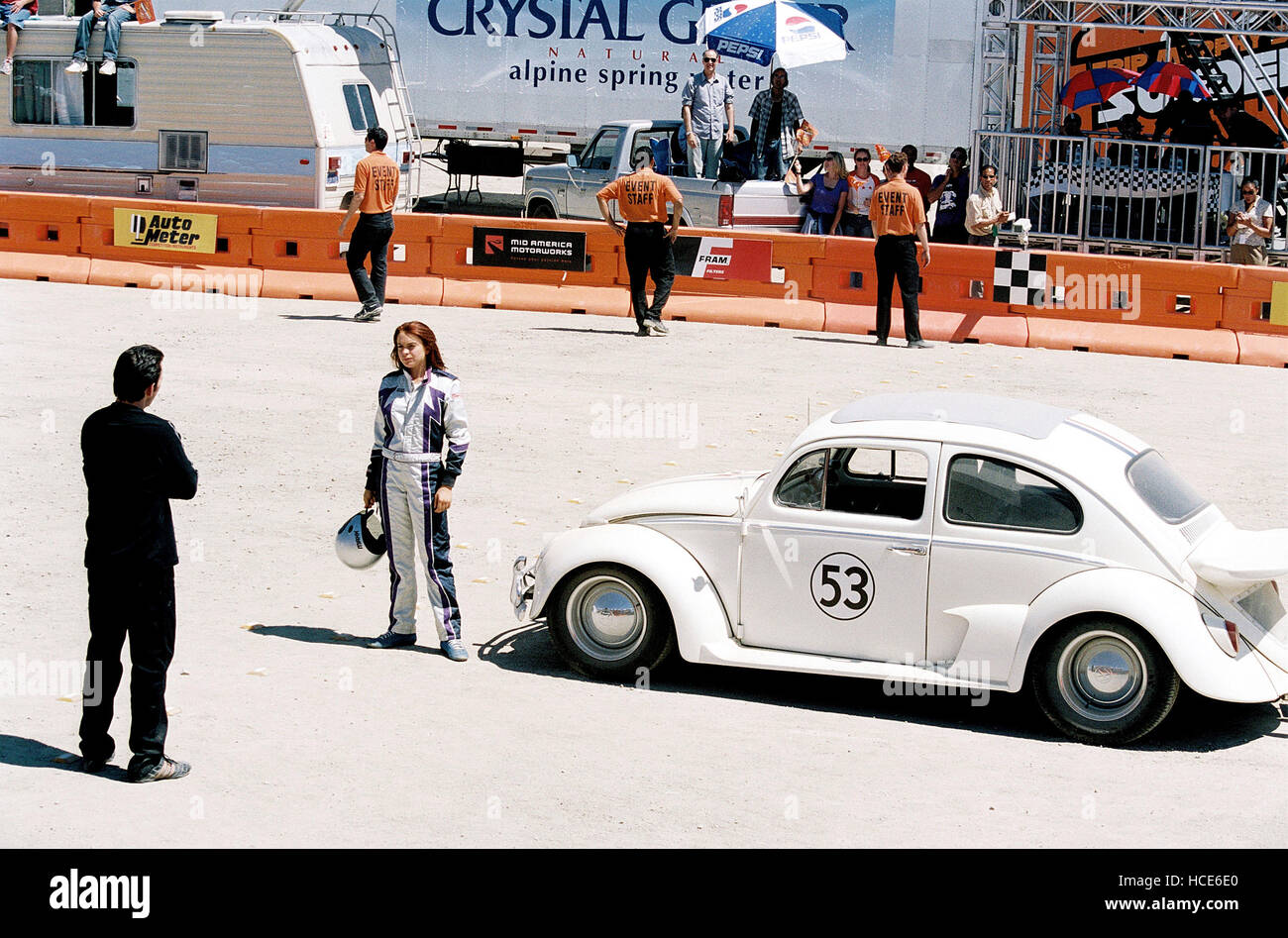 HERBIE: FULLY LOADED, Matt Dillon, Lindsay Lohan, 2005, (c) Walt Disney
