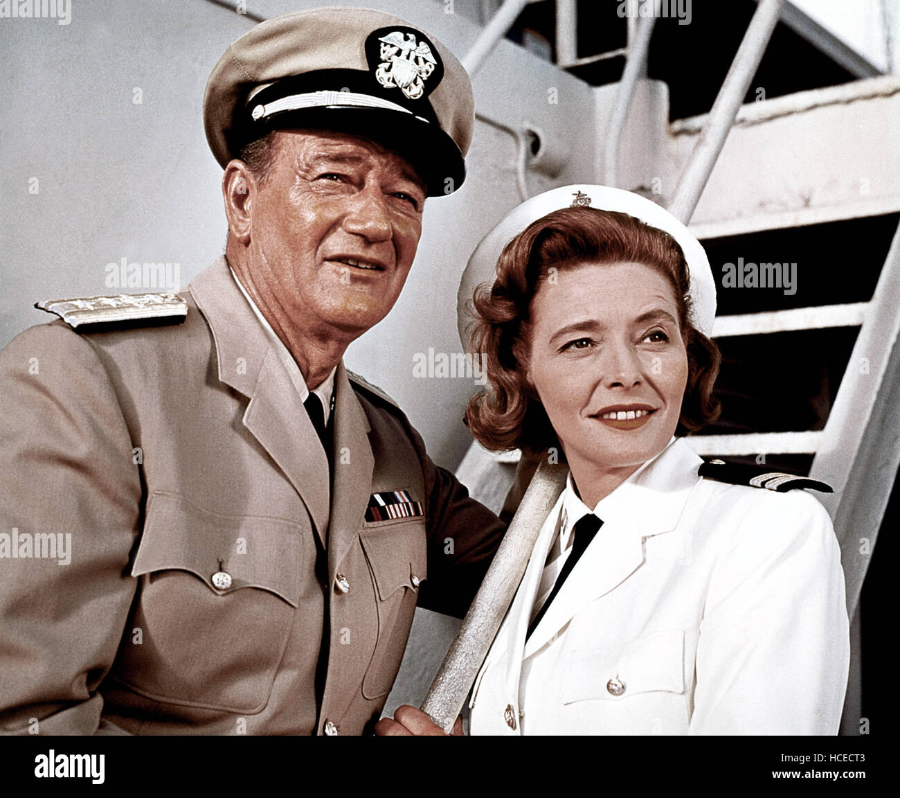 IN HARM'S WAY, John Wayne, Patricia Neal, 1965 Stock Photo Alamy