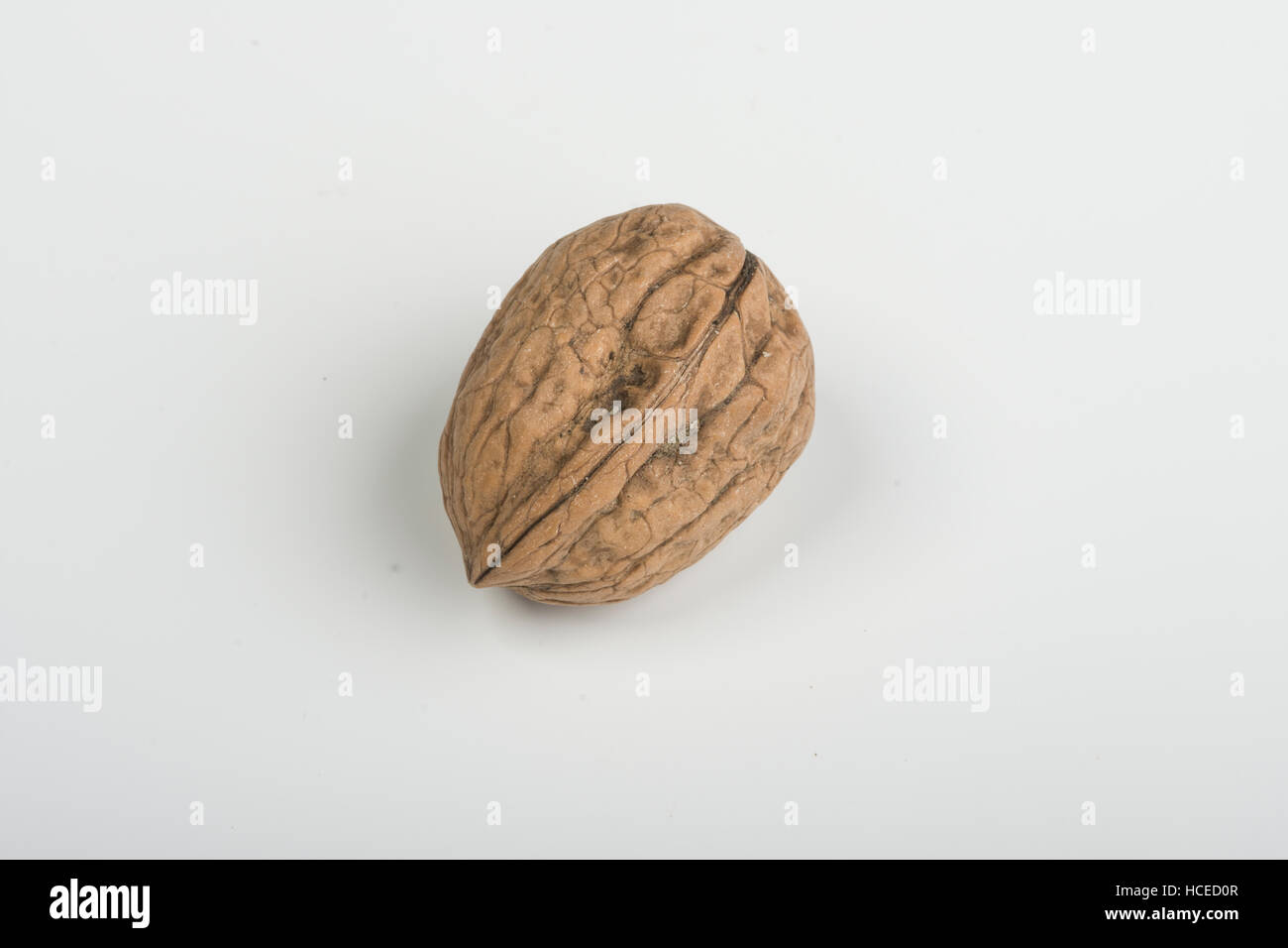 a nut on the table Stock Photo