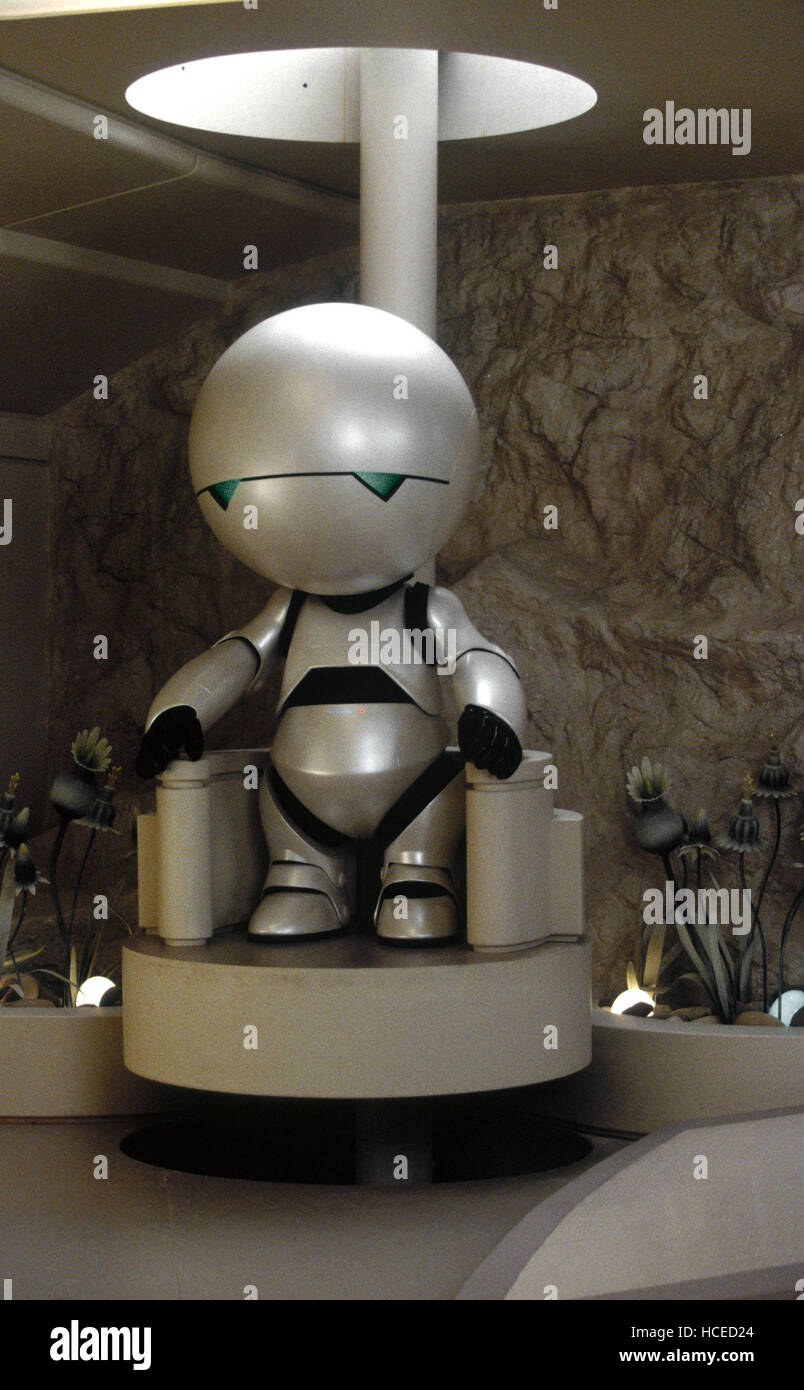 THE HITCHHIKER'S GUIDE TO THE GALAXY, Marvin the Paranoid Android, 2005