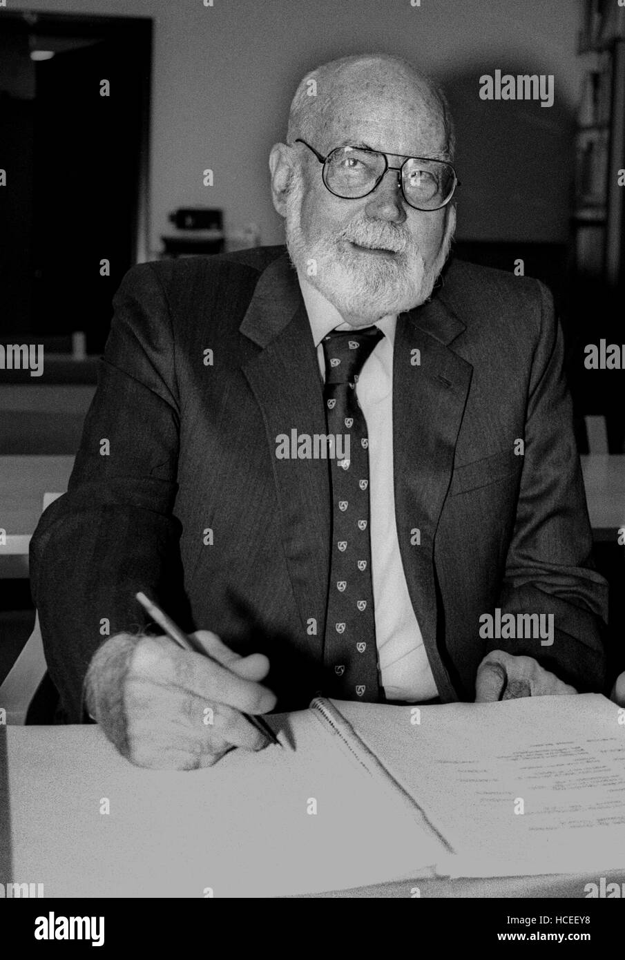 EDWARD DONNALL THOMAS Nobel Medicine laureate 1990 Stock Photo