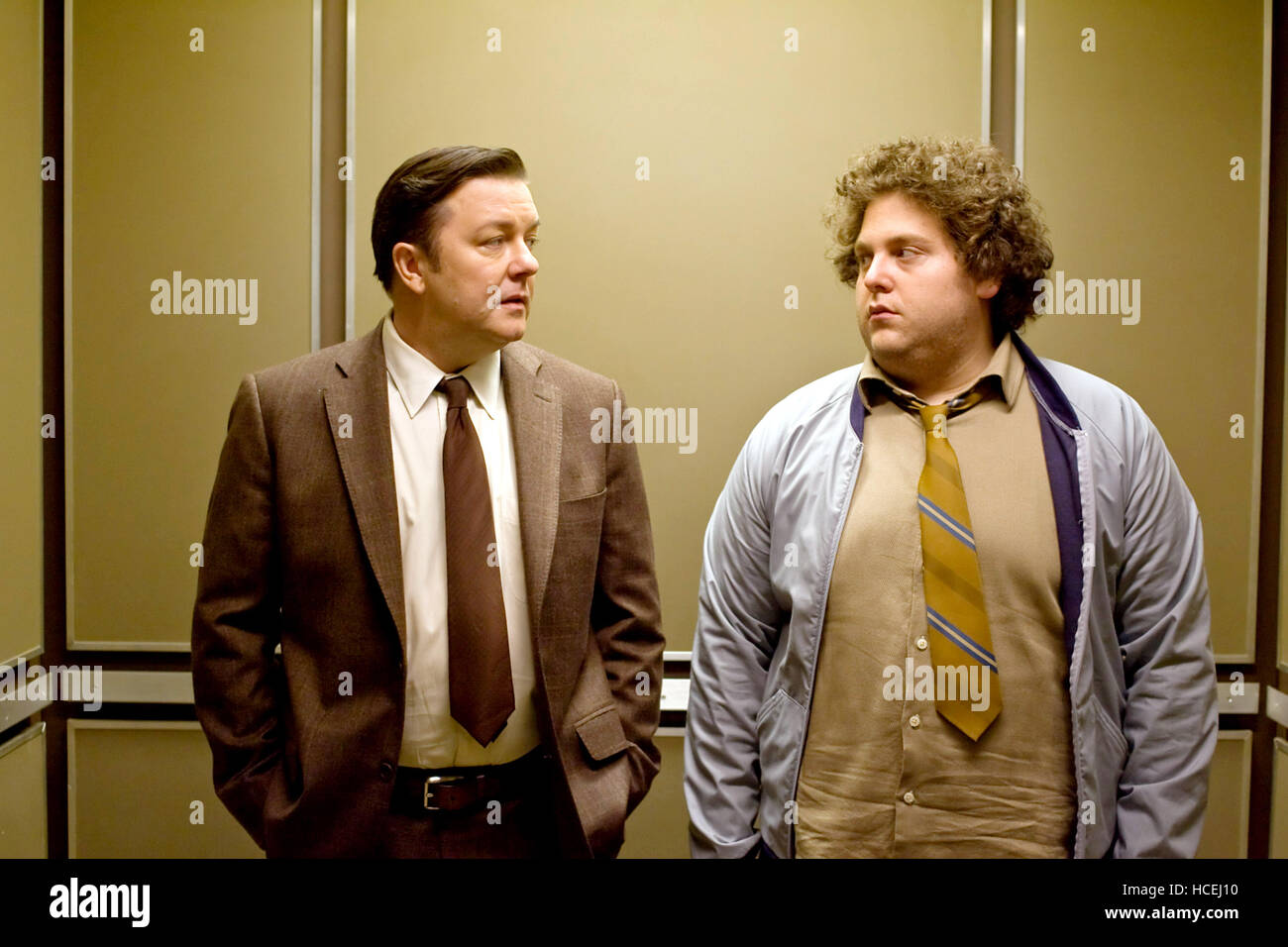 THE INVENTION OF LYING, from left: Ricky Gervais, Jonah Hill, 2009. Ph