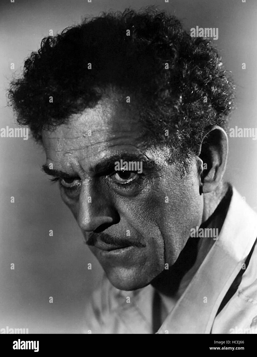 THE INVISIBLE RAY, Boris Karloff, 1936 Stock Photo