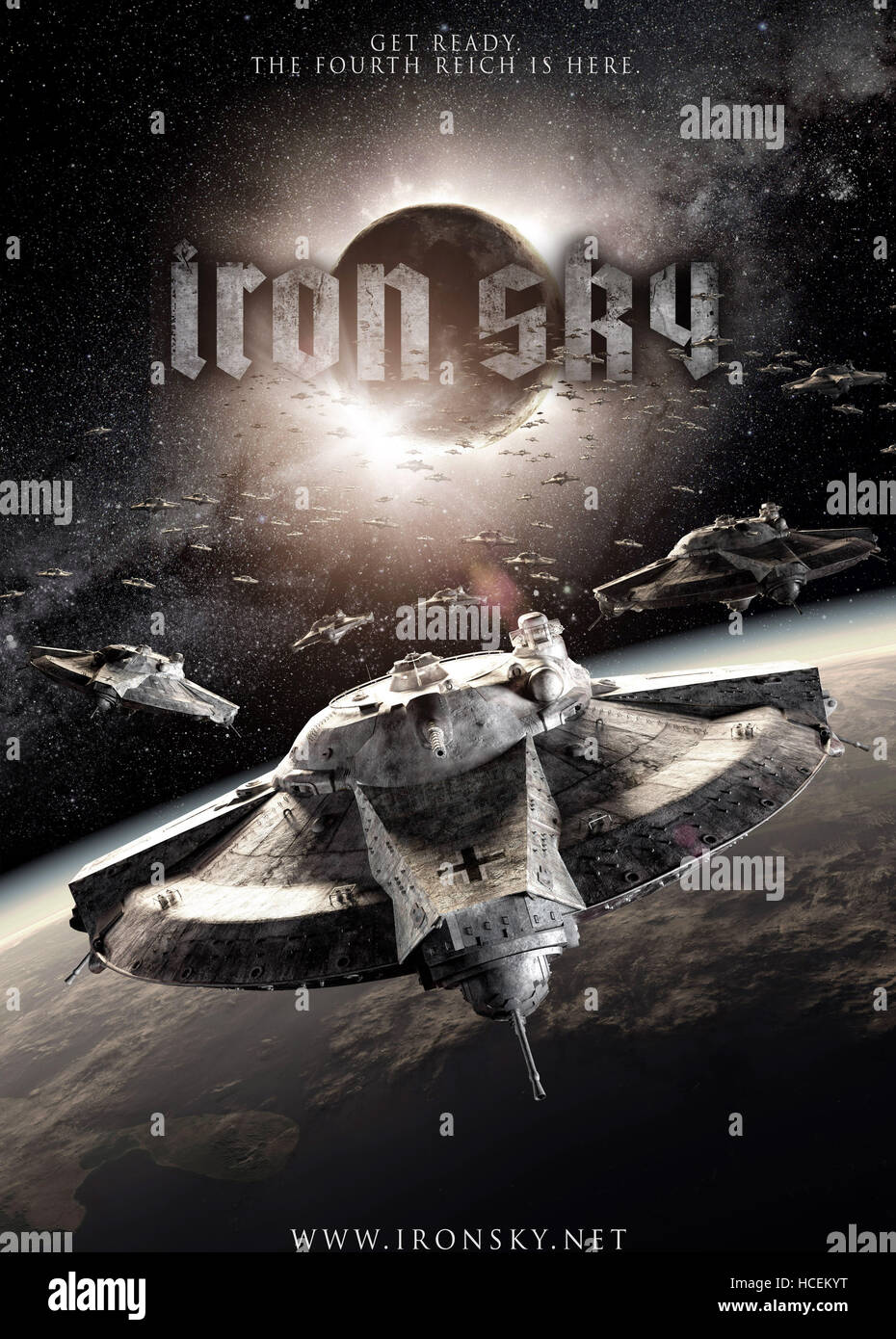 IRON SKY, international teaser poster, 2012. ©Walt Disney Studios ...