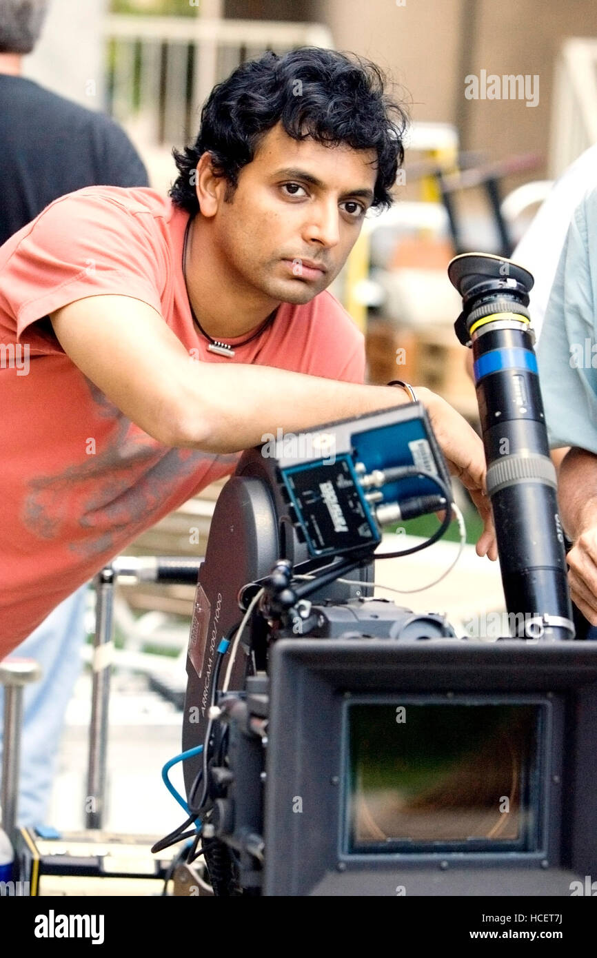 LADY IN THE WATER, Director M. Night Shyamalan, on set, 2006, ©Warner