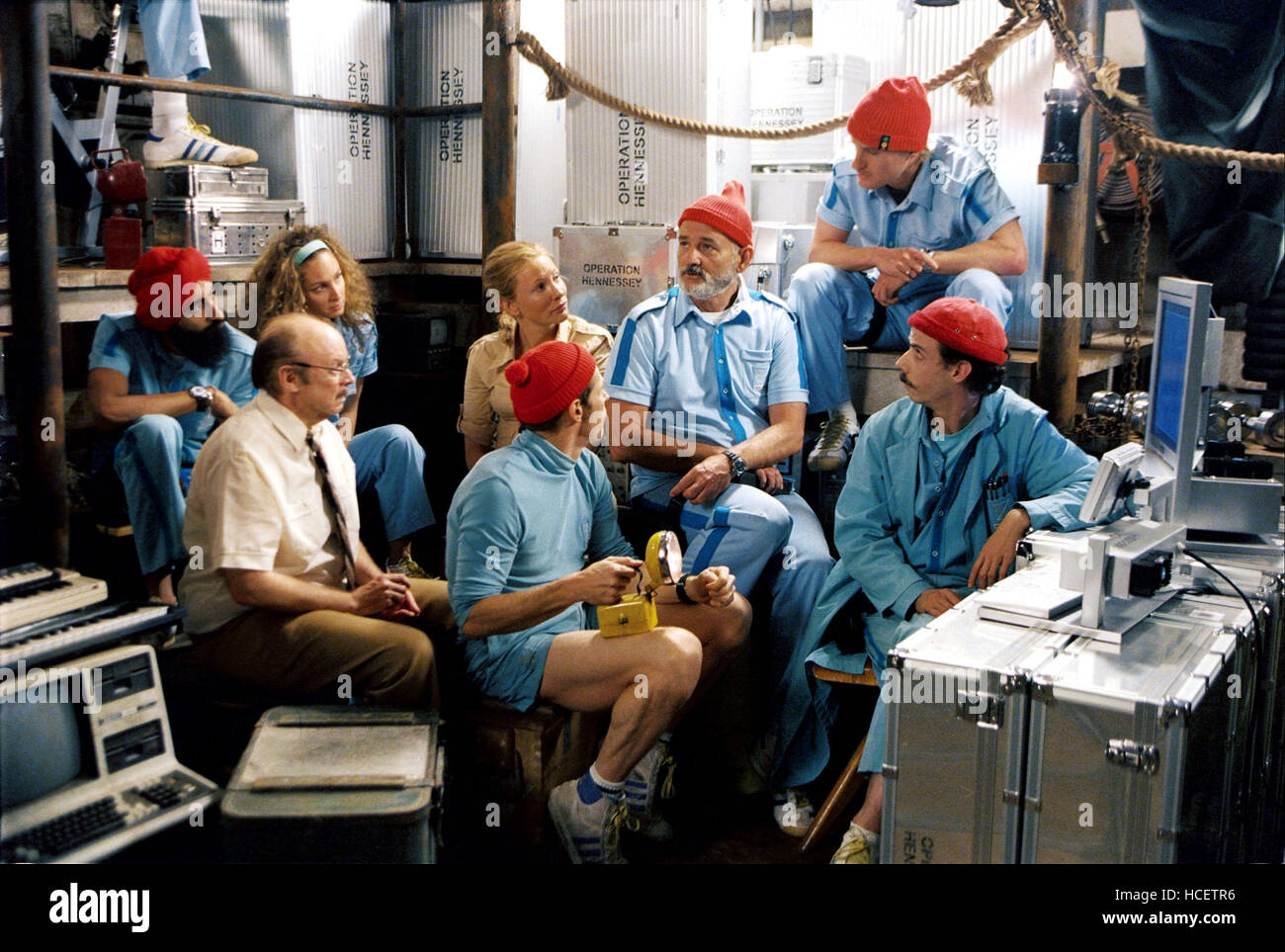 THE LIFE AQUATIC WITH STEVE ZISSOU, Waris Ahluwalia, Robyn Cohen, Bud Cort, Cate Blanchett