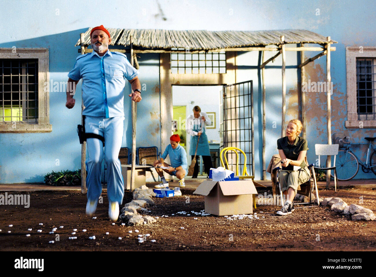 THE LIFE AQUATIC WITH STEVE ZISSOU, Bill Murray, Willem Dafoe, Cate Blanchett, 2004, (c