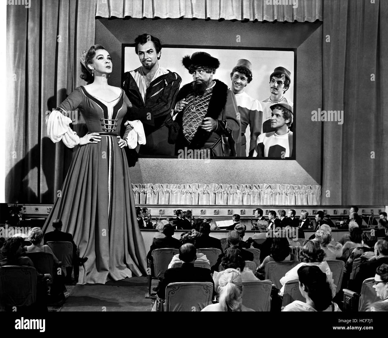 KISS ME KATE, Kathryn Grayson, Howard Keel, Kurt Kasznar, Bobby Van ...