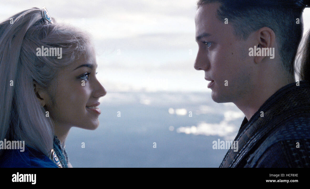 THE LAST AIRBENDER, from left: Seychelle Gabriel, Jackson Rathbone