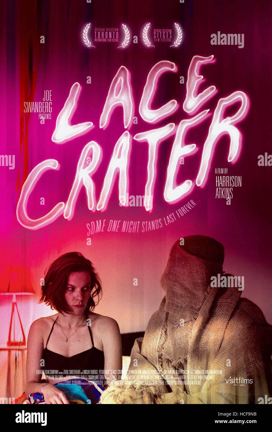 LACE CRATER, US poster, Lindsay Burdge, 2015. © Invincible Pictures