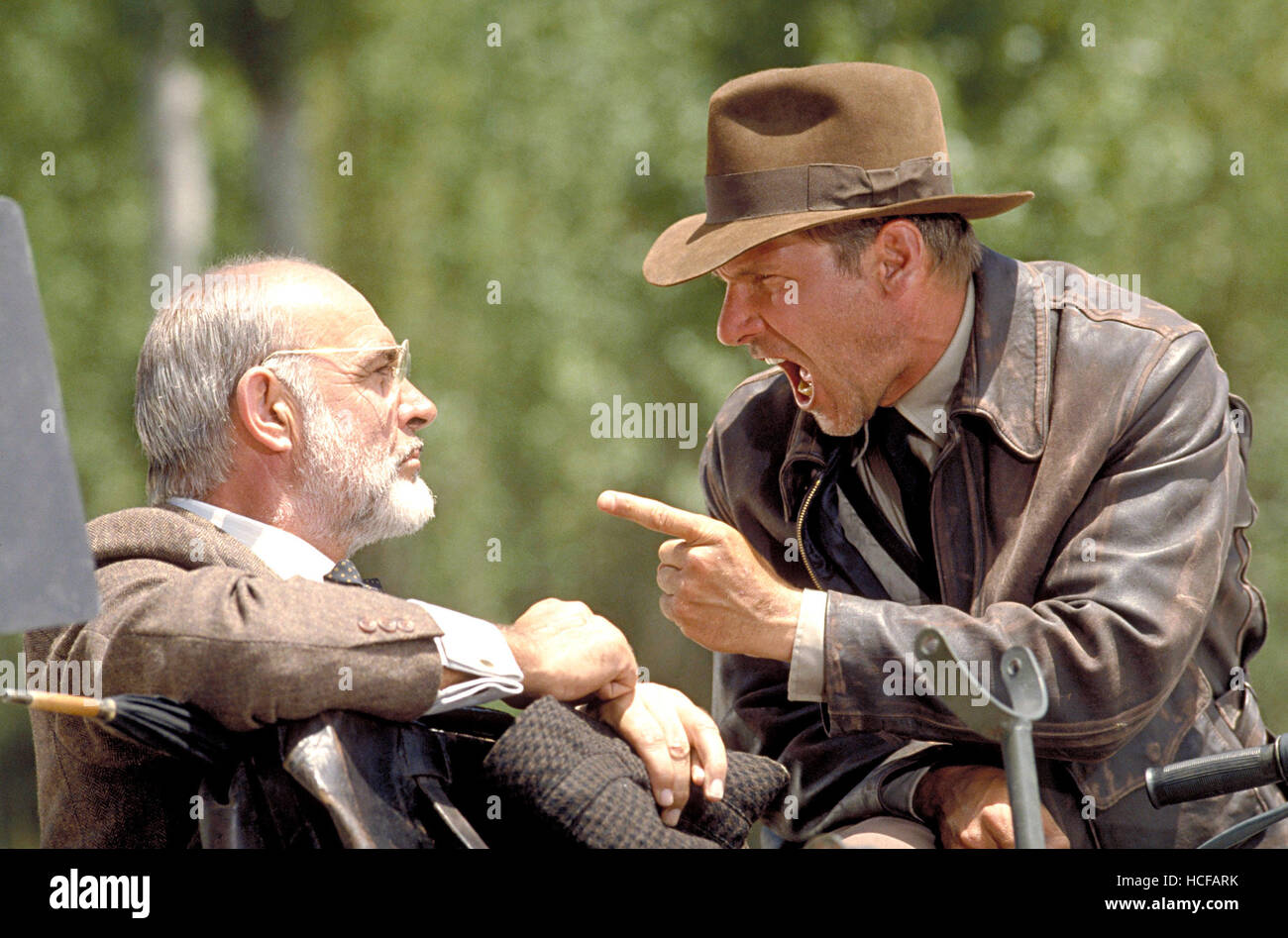 INDIANA JONES AND THE LAST CRUSADE, Sean Connery, Harrison Ford, 1989