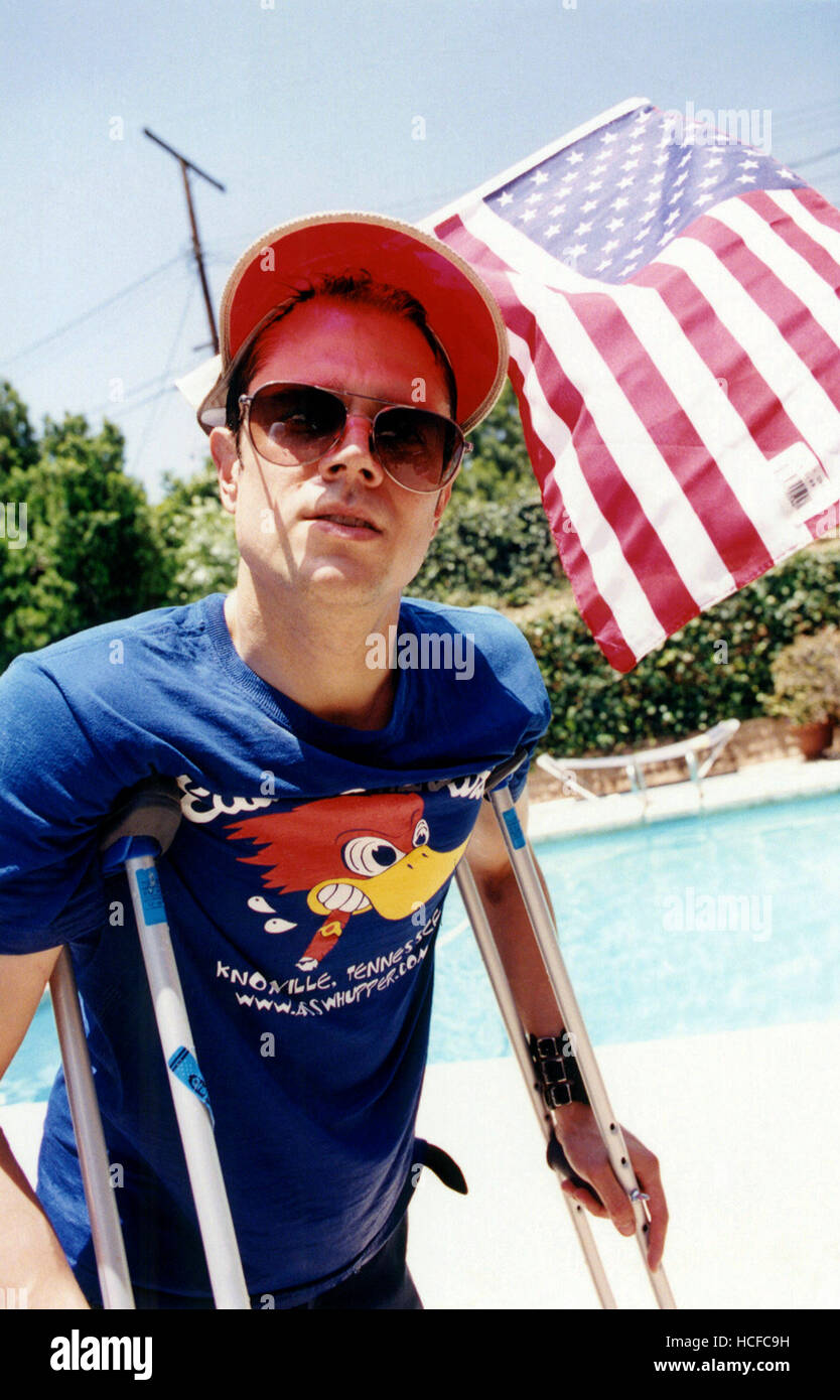 JACKASS THE MOVIE, Johnny Knoxville, 2002. ©Paramount/courtesy Everett Collection Stock Photo
