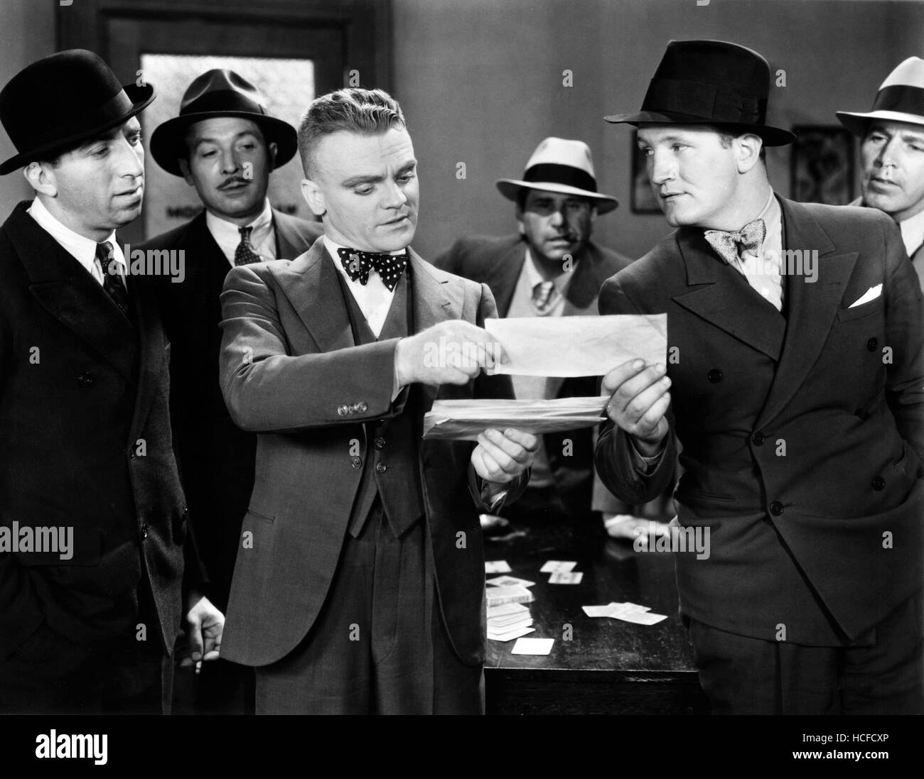 JIMMY THE GENT, James Cagney, Joe Sawyer, 1934 Stock Photo - Alamy