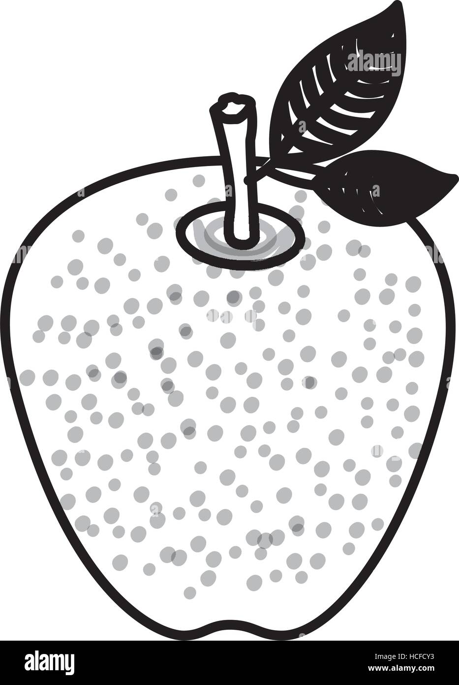 Isolated apple fruit design Stock Vector Image & Art - Alamy
