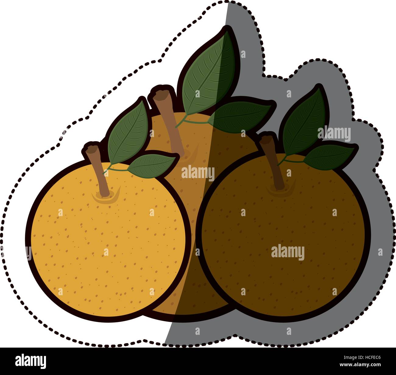 Isolated orange fruit design Stock Vector Image & Art - Alamy