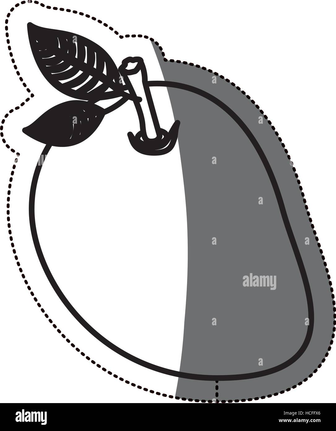 Isolated mango fruit design Stock Vector Image & Art Alamy