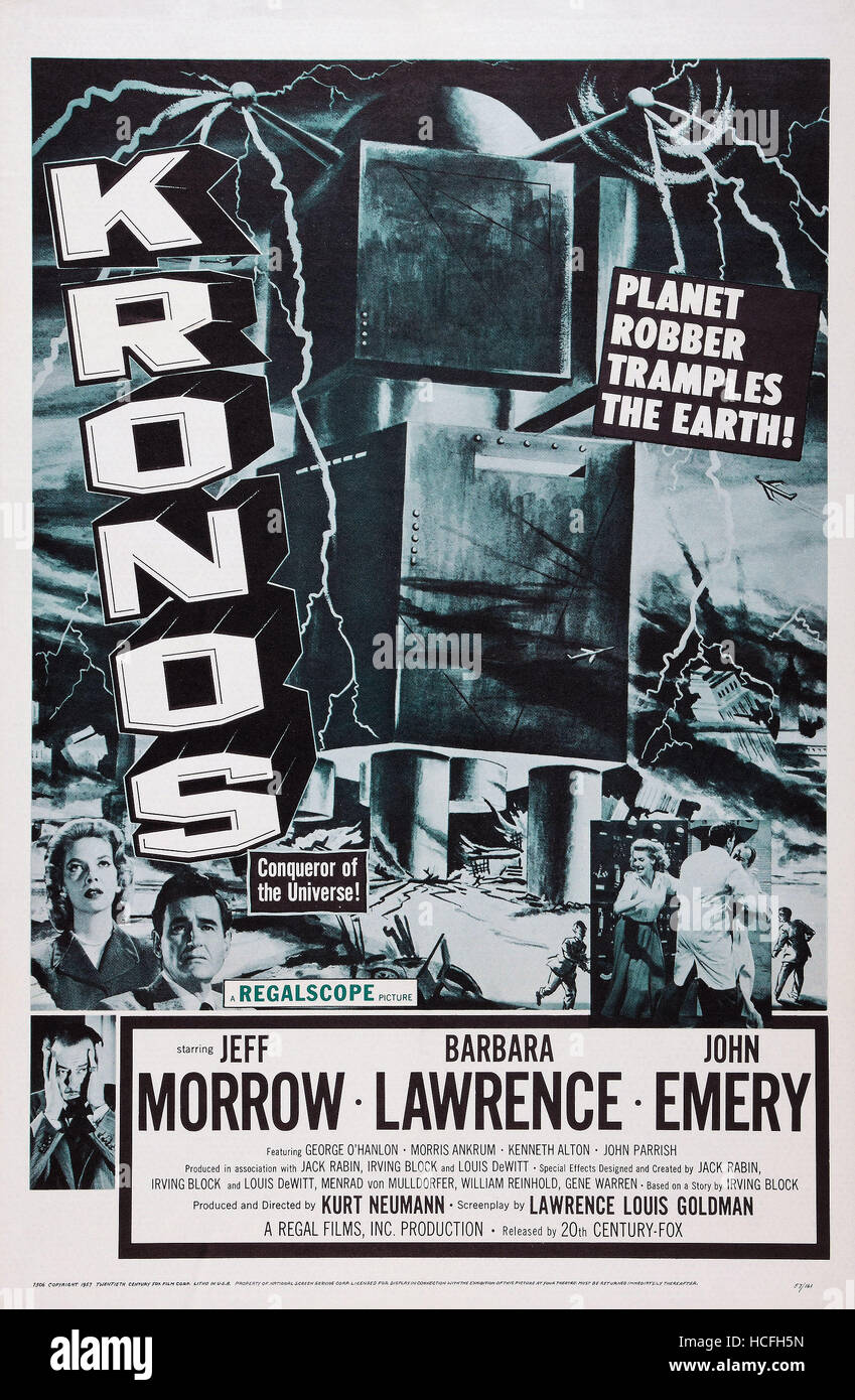 Kronos (1957) hi-res stock photography and images - Alamy