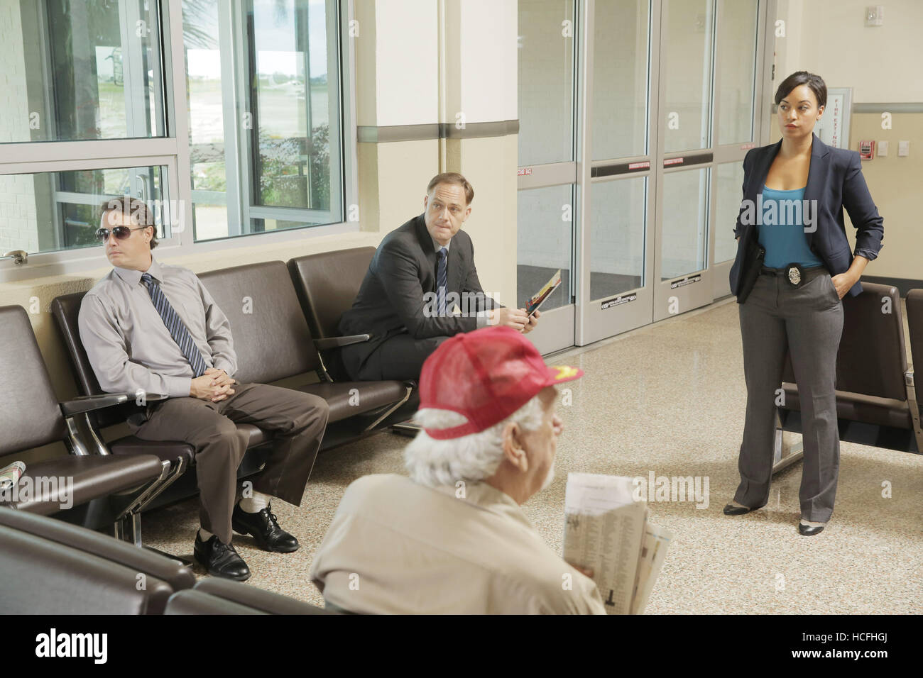 LAST MAN CLUB, from left: Jeremy London, Jason Douglas, Rhea Bailey ...