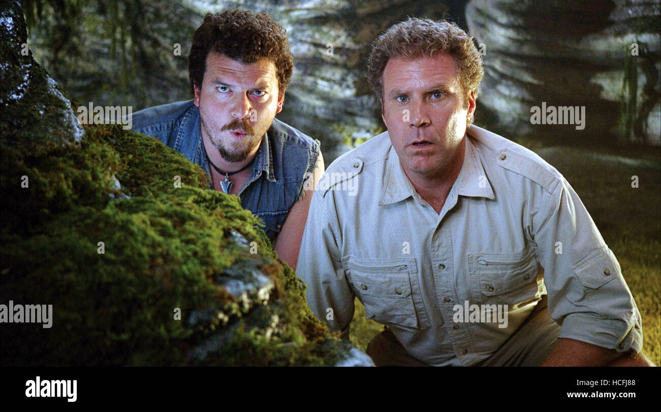 LAND OF THE LOST, from left Danny McBride, Will Ferrell, 2009