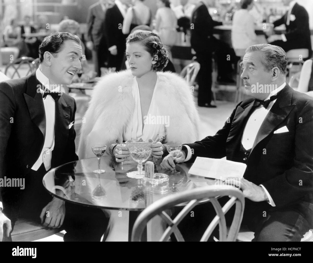 LIBELED LADY, William Powell, Myrna Loy, Walter Connolly, 1936 Stock ...