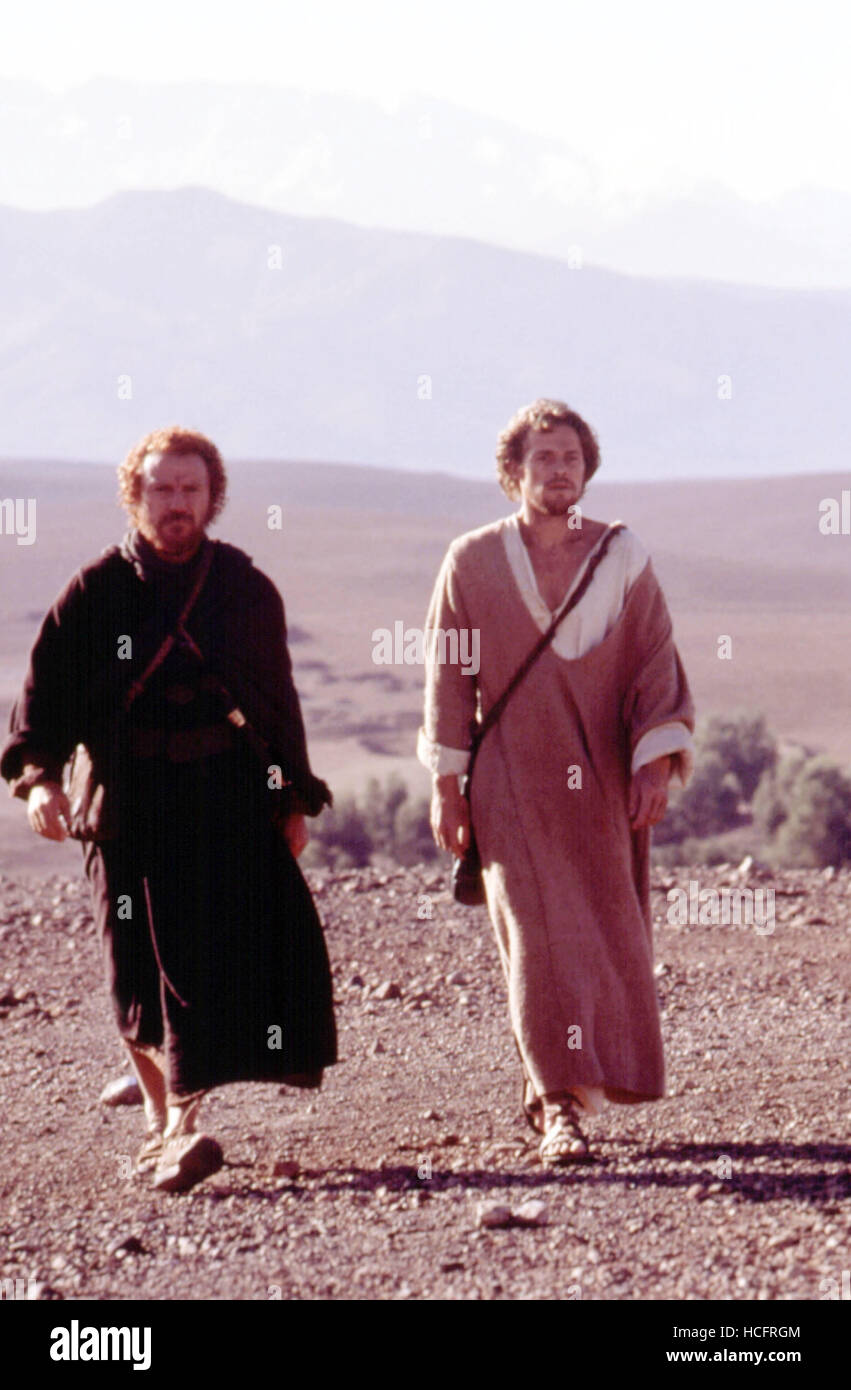THE LAST TEMPTATION OF CHRIST, from left Harvey Keitel as Judas