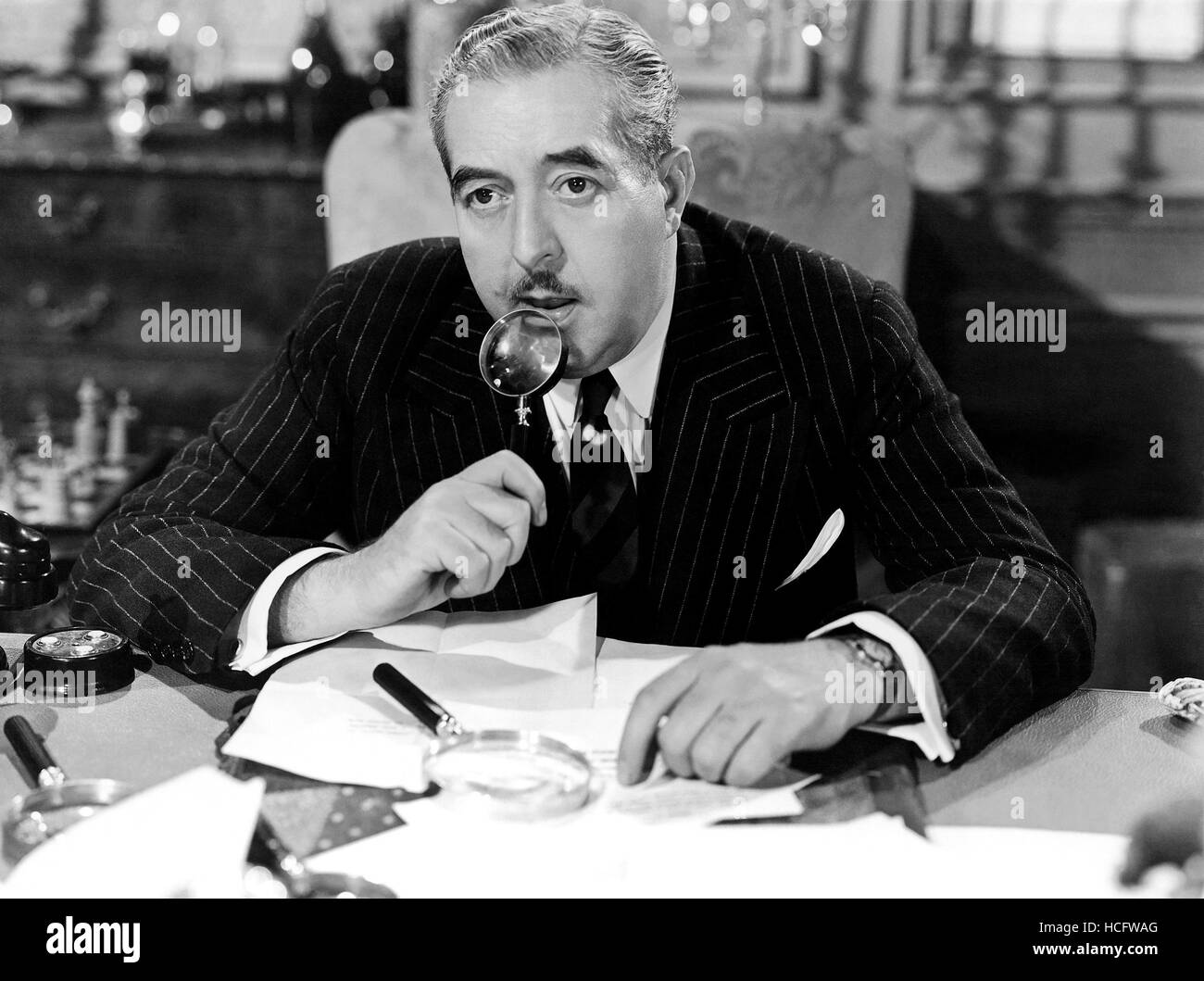 THE LEAGUE OF FRIGHTENED MEN, Walter Connolly, 1937 Stock Photo Alamy