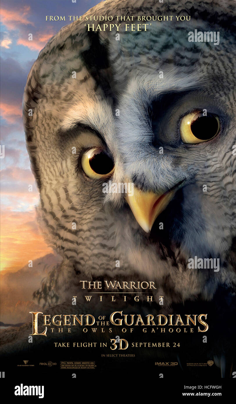LEGEND OF THE GUARDIANS THE OWLS OF GA