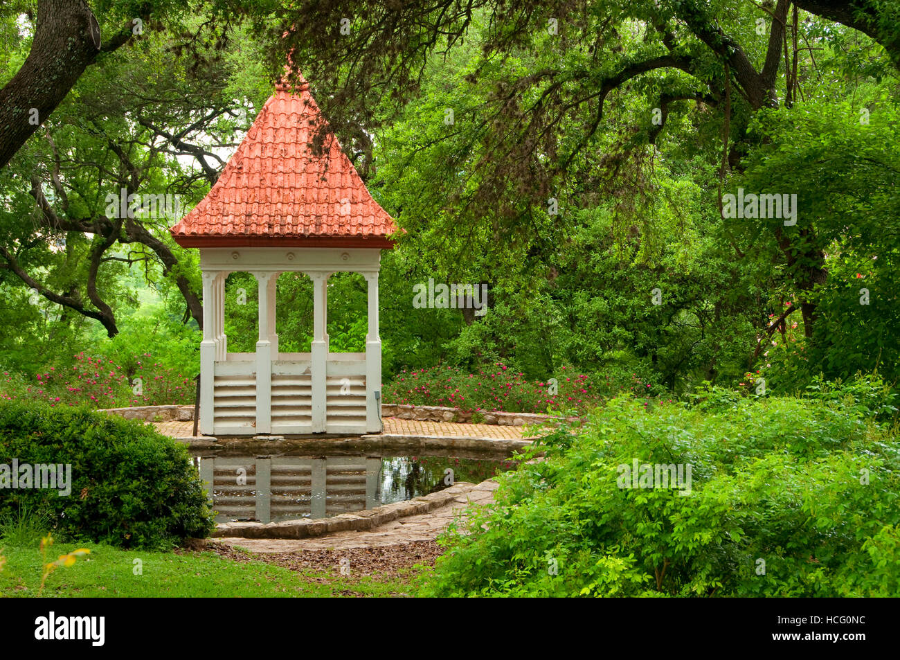Bickler Cupola, Zilker Botanical Garden, Austin, Texas Stock Photo Alamy