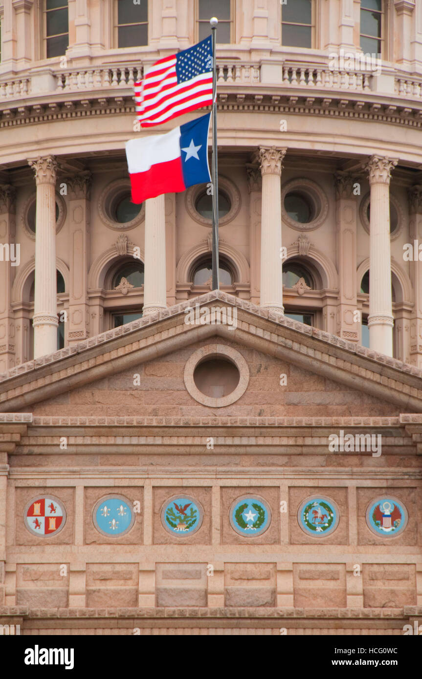 Texas State Capitol, Texas Capitol Complex, Austin, Texas Stock Photo