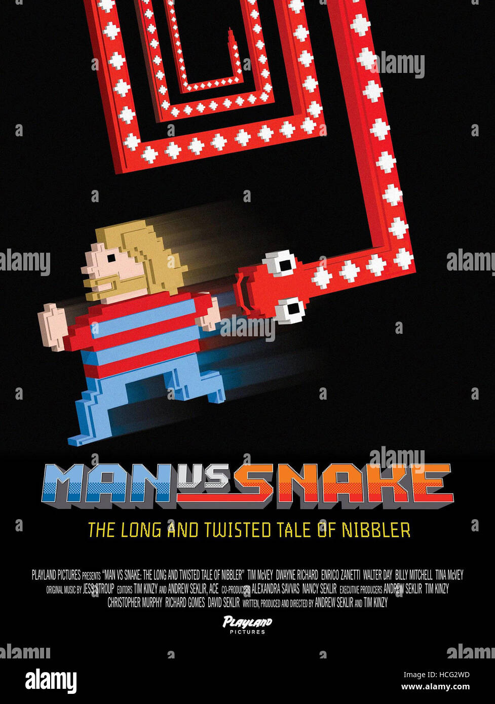 MAN VS SNAKE THE LONG AND TWISTED TALE OF NIBBLER, English language