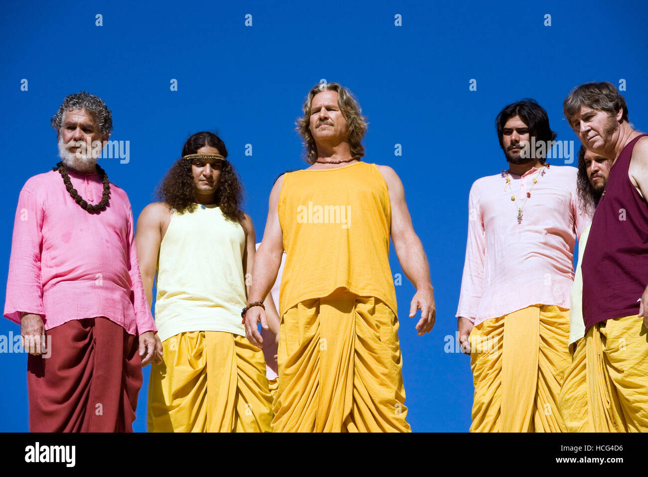 THE MEN WHO STARE AT GOATS, Jeff Bridges (center), 2009. Ph Laura