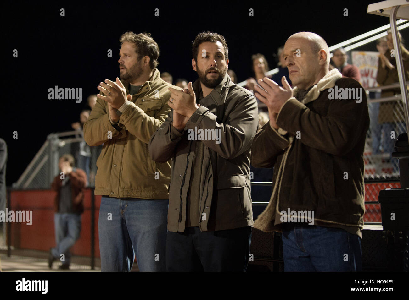MEN, WOMEN & CHILDREN, from left: David Denman, Adam Sandler, Dean Norris, 2014. ph: Dale