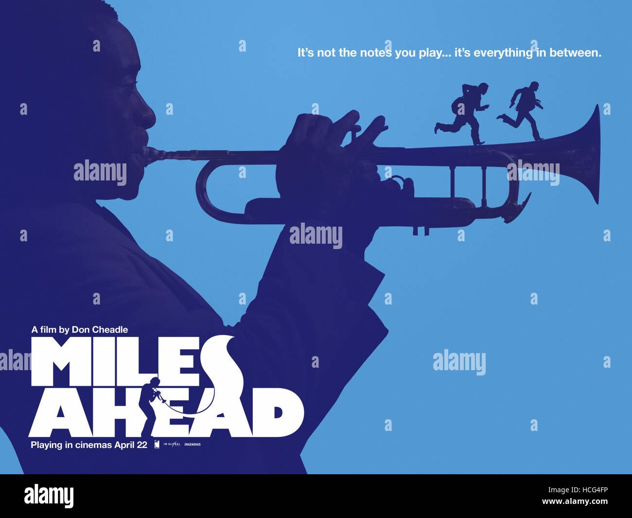 MILES AHEAD British Poster Don Cheadle as Miles Davis 2015 Sony MILES AHEAD British Poster Don Cheadle as Miles Davis 2015 Sony