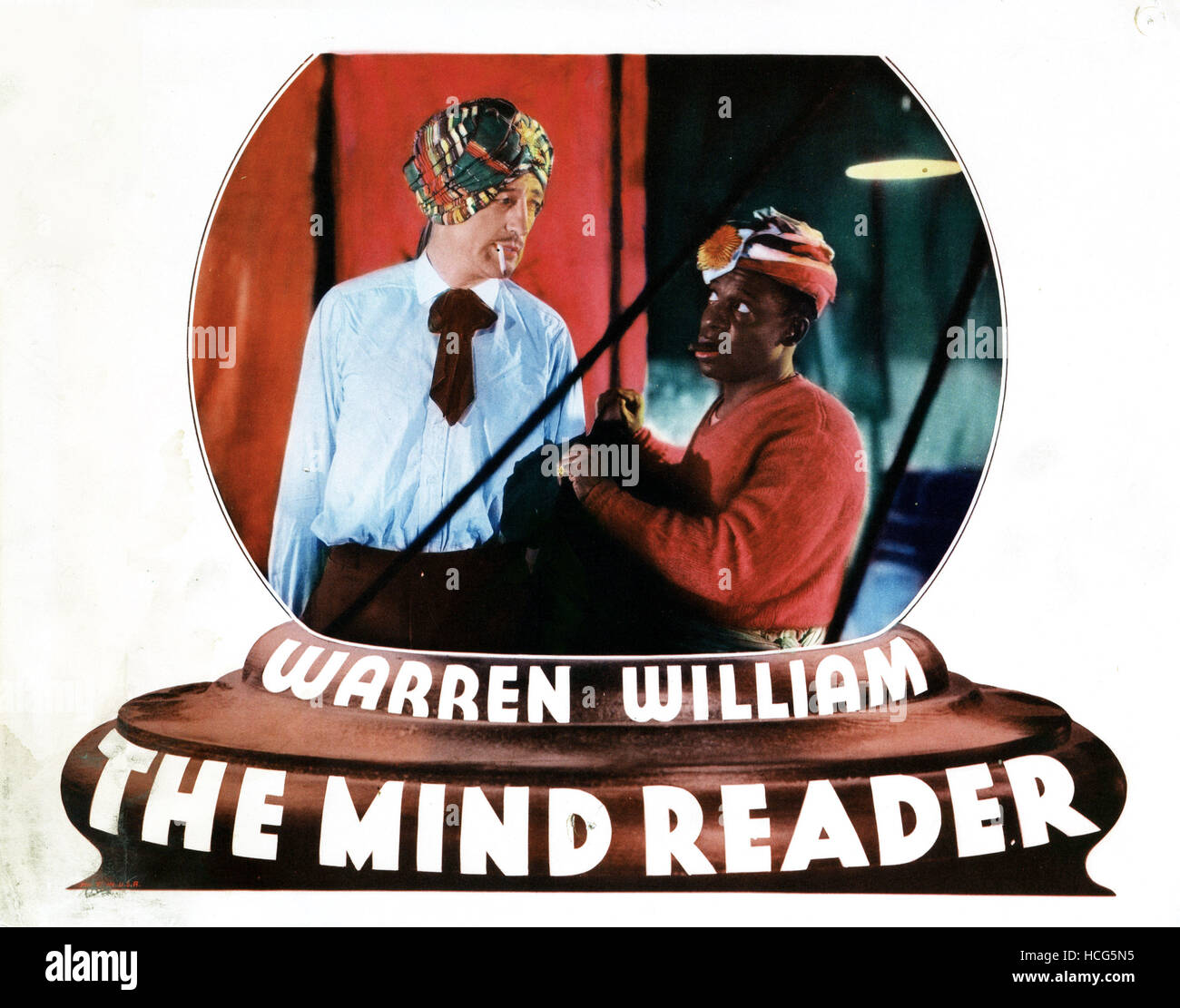 THE MIND READER, from left, Warren William, Clarence Muse, 1933 Stock ...