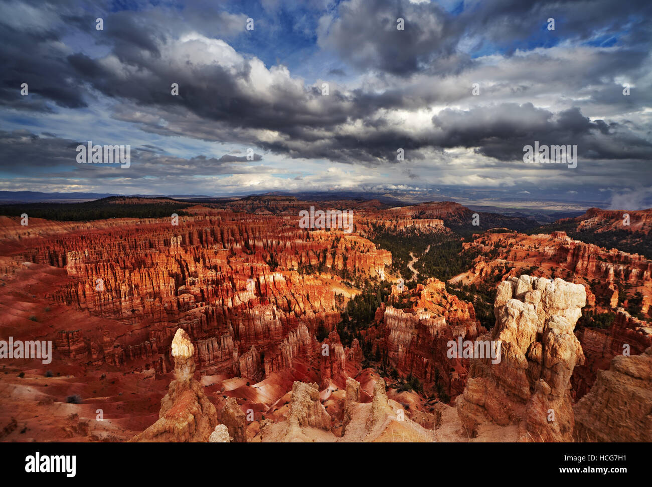 Bryce Canyon, Inspiration Point, Utah, USA Stock Photo