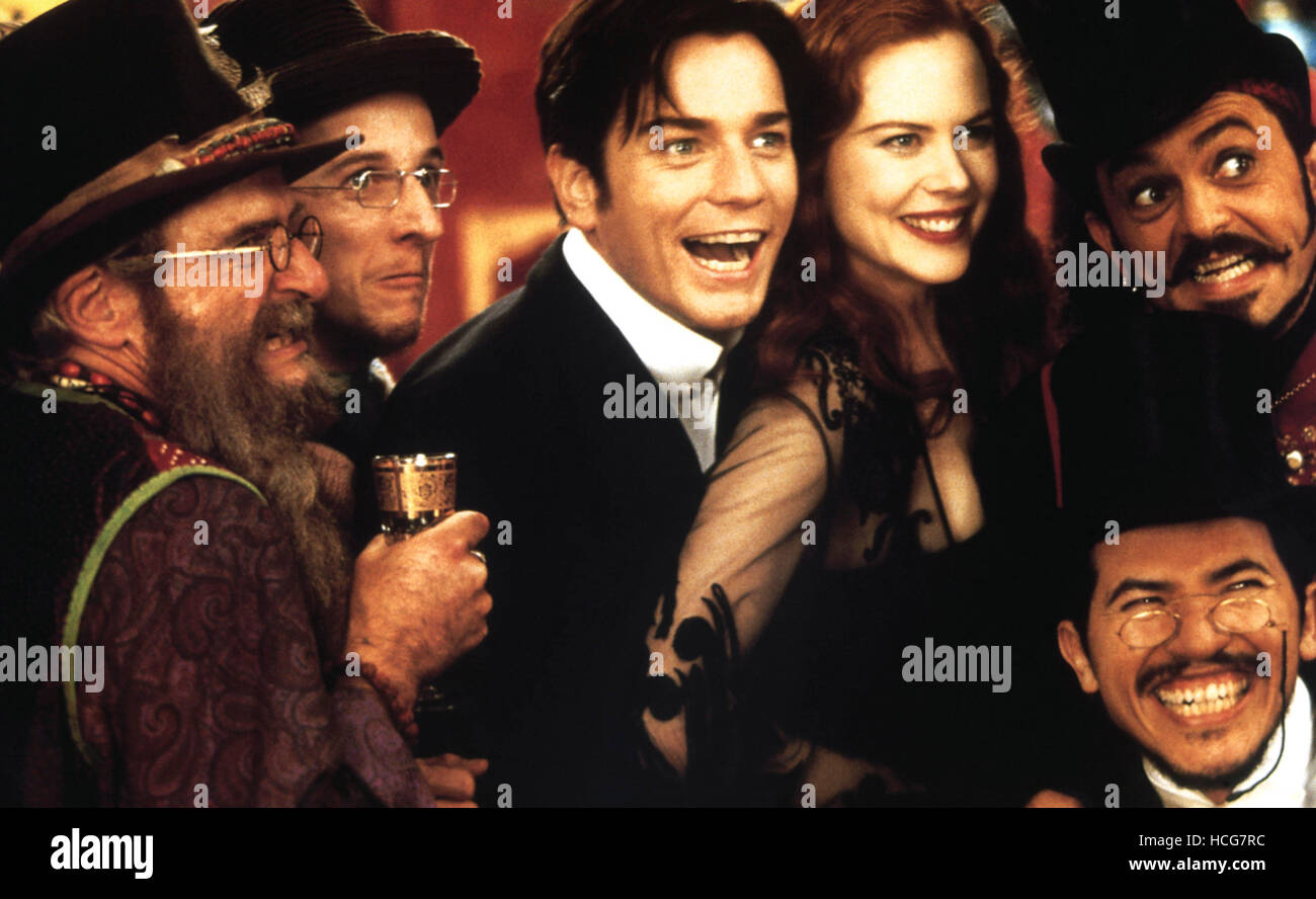 MOULIN ROUGE!, Garry McDonald, Matthew Whittet, Ewan McGregor, Nicole Kidman, Jacek Koman, John MOULIN ROUGE!, Garry McDonald, Matthew Whittet, Ewan McGregor, Nicole Kidman, Jacek Koman, John