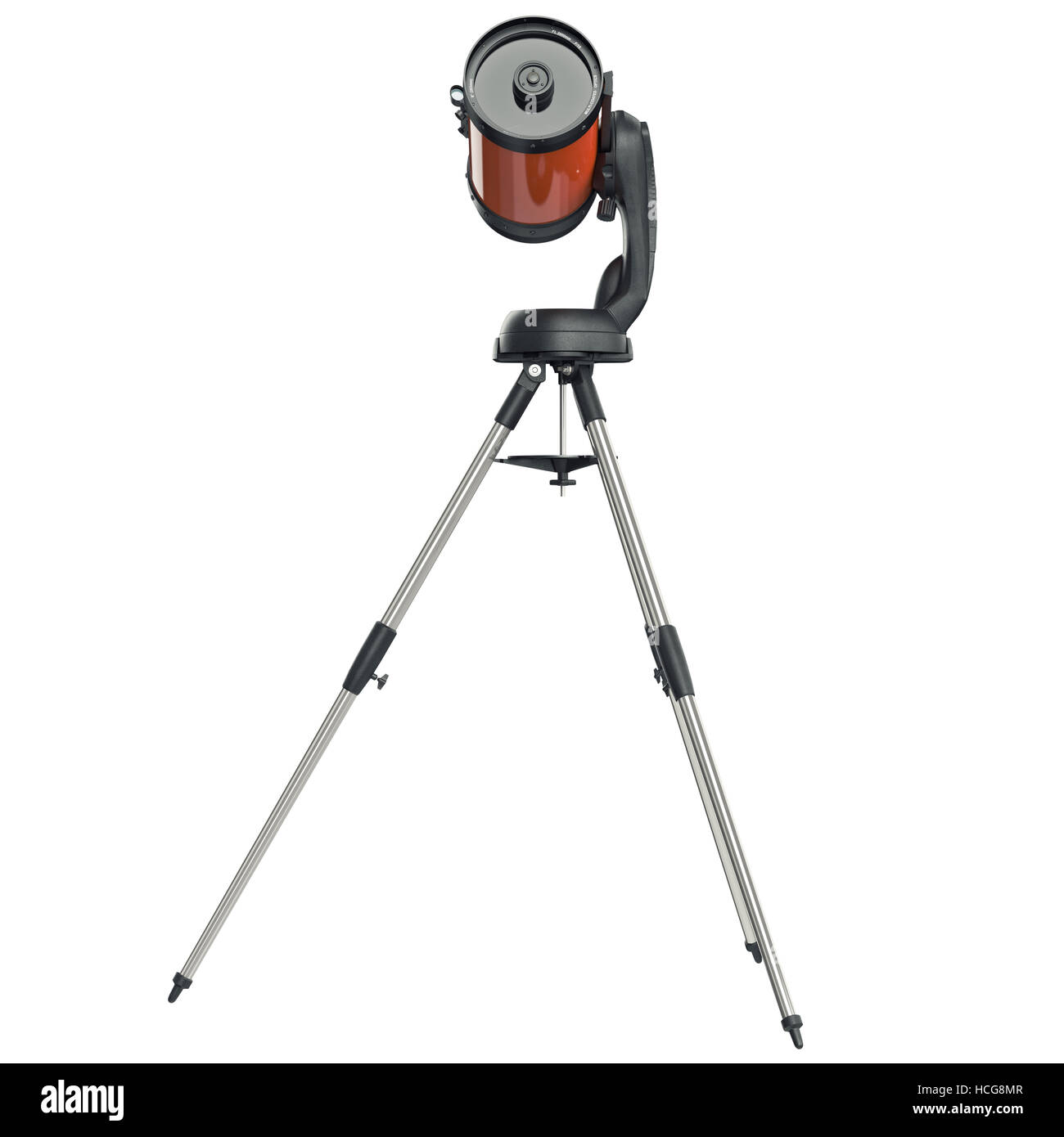 Telescope catadioptric, side view Stock Photo Alamy