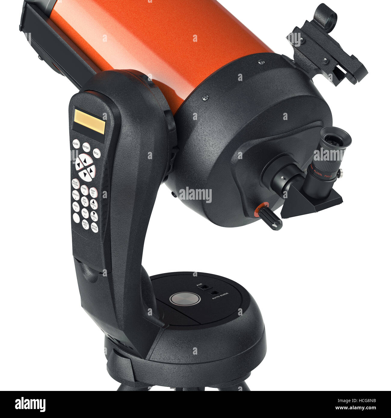 Telescope instrument for astronomy, close view Stock Photo Alamy