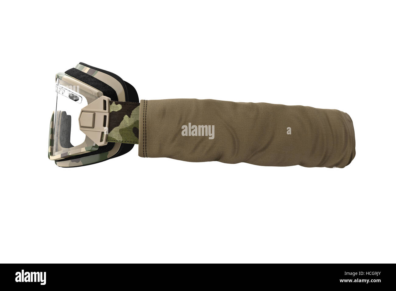 Military goggles, army, side view Stock Photo - Alamy