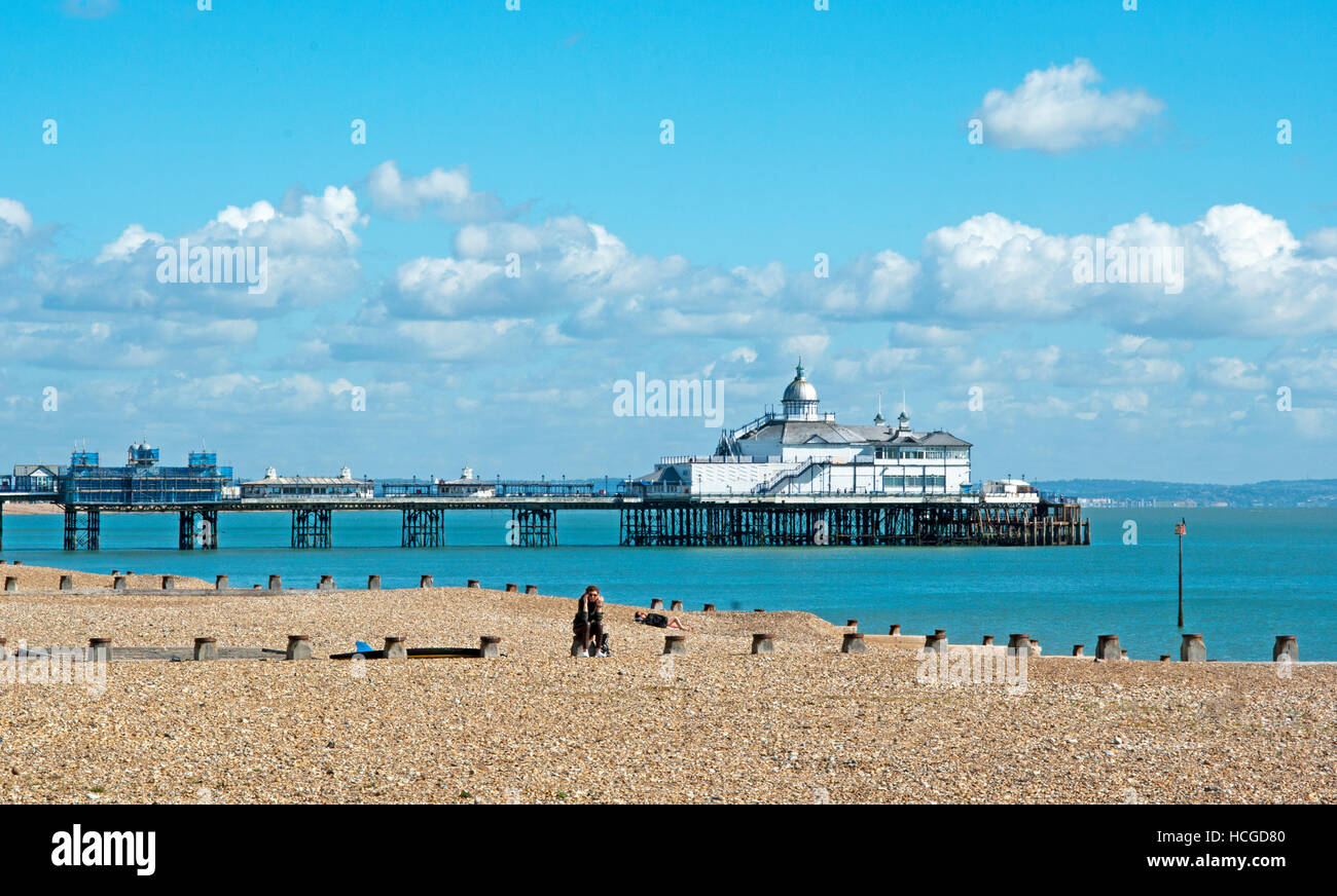Eastbourne Pier, Sussex, England, Stock Photo