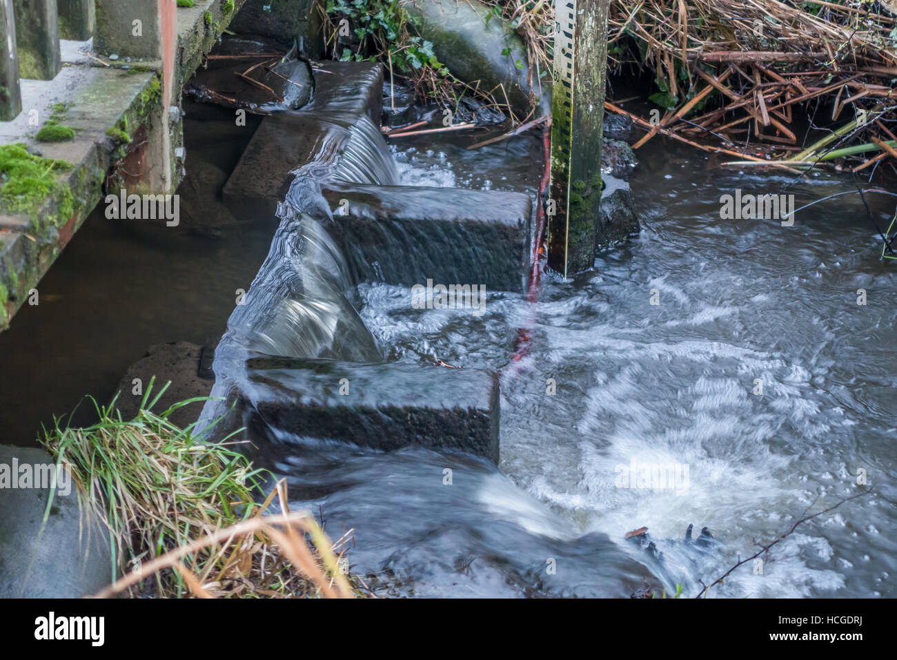 Rushing water under a bridge hi-res stock photography and images - Alamy