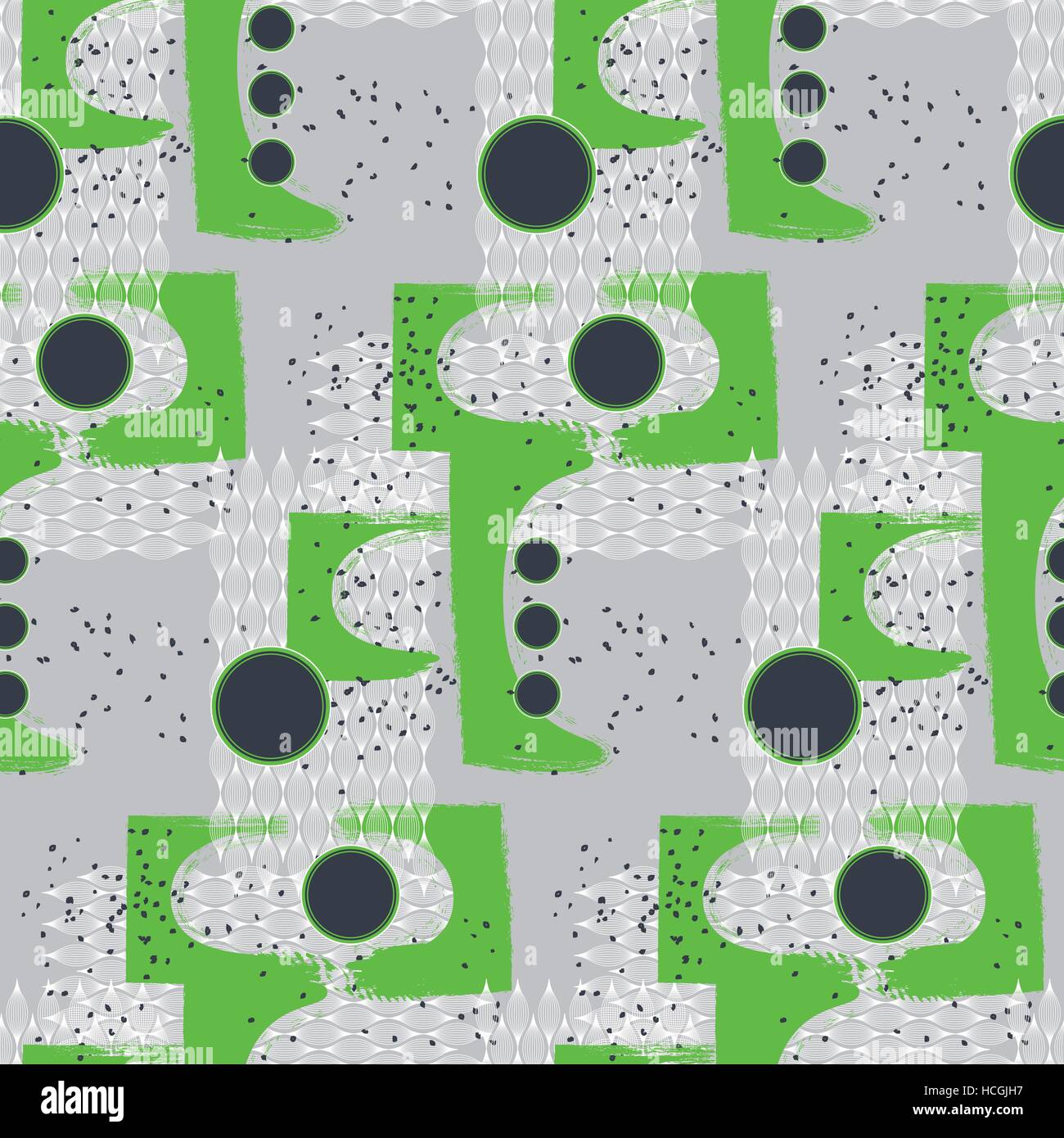 Modern abstract art geometric background seamless pattern Stock Vector ...