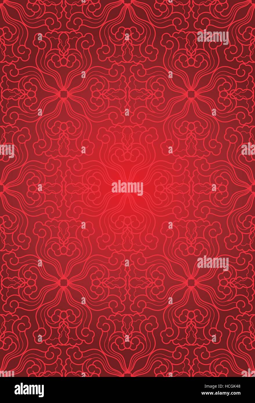 seamless abstract floral pattern background,vecter Stock Vector Image ...
